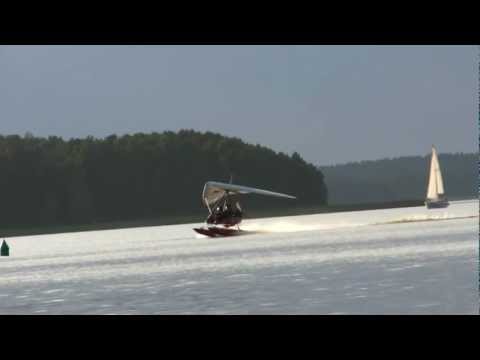 Kisajno - lądowanie motolotni