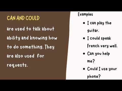 A mixed bag of modal verbs