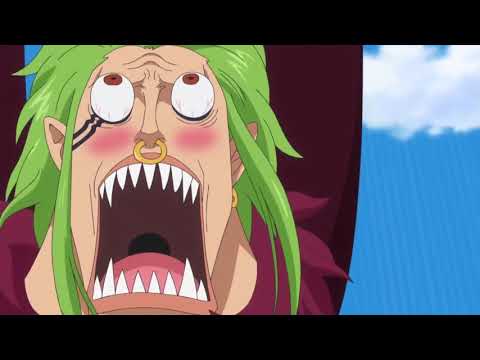 One Piece - Zoro saves Robin, Rebecca and Bartolomeo from Pica's Attack