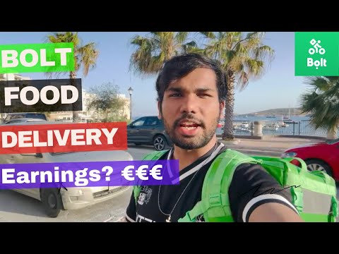 BOLT FOOD IN MALTA | PER HOUR PAY?