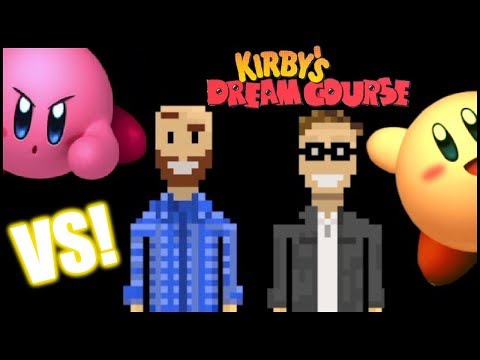 Let's Play Kirby's Dream Course (Part 1) - PETER vs TED competitive | The Basement