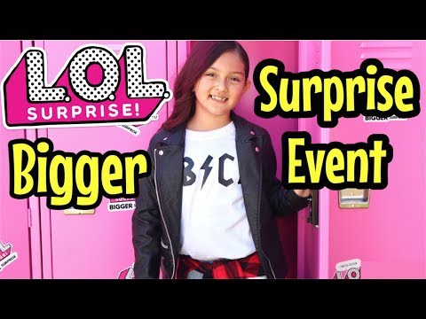 LOL Surprise Surprise Event with Real Life LOL Dolls Video