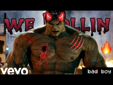 we Rollin - hulk | we Rollin song | hulk edit | hulk smash |