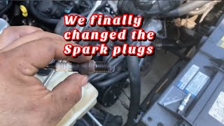 Changing the spark plugs on a LT1 1996 impala ss with BBK Headers