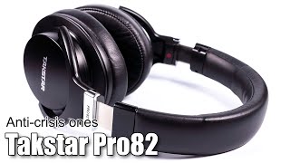 Video thumbnail for Takstar Pro82 headphones review by Porta.Fi