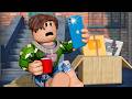 YOUTUBER Became HOMELESS A Roblox Movie