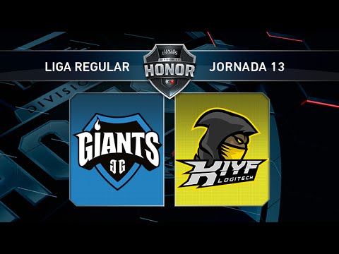 GIANTS ONLY THE BRAVE vs KIYF LOGITECH - #LoLHonor13 - Mapa 1 - Jornada 13 - T10