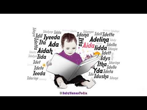 How to Pronounce Baby Girl Names Aida