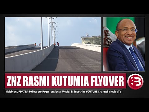 #FIRST FLYOVER COMPLETED IN ZANZIBAR