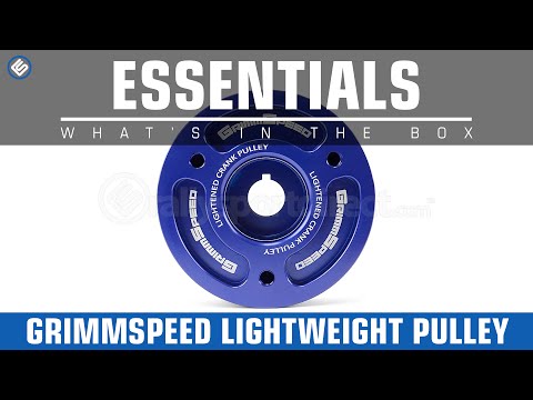 GrimmSpeed Subaru Lightweight Subaru Pulley - What's in the Box?