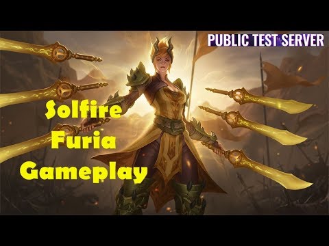 Paladins 3.3 Darkness & Dragons PTS - Furia New Skin  Solfire Furia PTS Gameplay