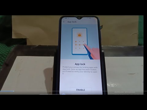how to lock apps in Honor 20i mobile !! honor phone me app lock kaise kare