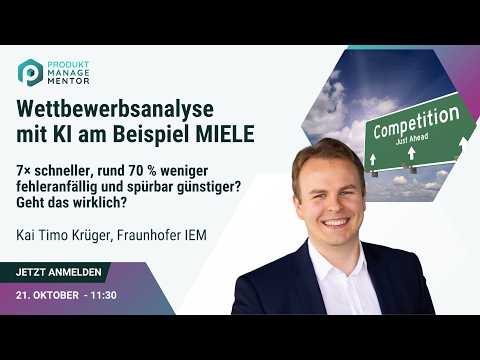 Wettbewerbsanalyse bei MIELE mit KI