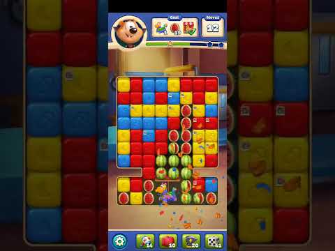 Toonblast Level 8456. HARD. No Boosters.