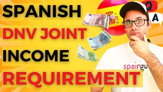 Spain digital nomad visa: Minimum joint income