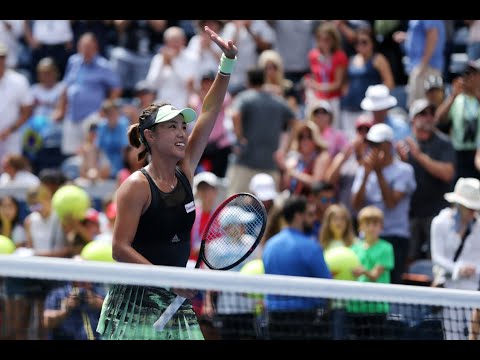 Qiang Wang vs. Ashleigh Barty | US Open 2019 R4 Highlights