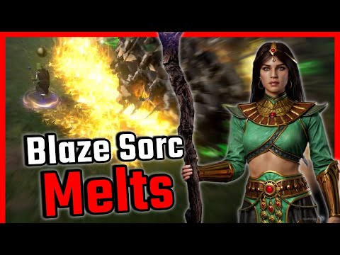 The Blaze Sorceress is PLAYERS 8 Viable, Build Showcase - Diablo 2 Resurrected