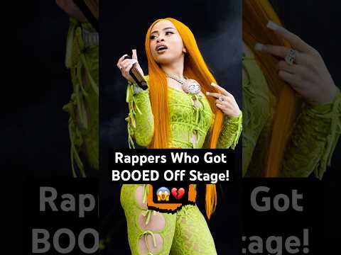 Rappers Who Got BOOED Off Stage! 🤯💔