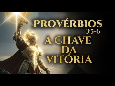 PROVÉRBIOS 3 5 6 A SABEDORIA que ABRE o CAMINHO da VITÓRIA