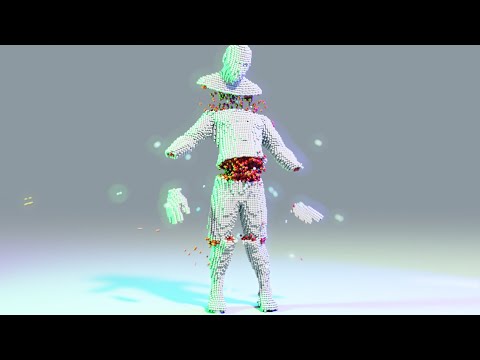 Molecular ragdolls 3 (simulations)