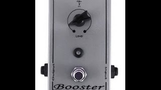 Video thumbnail for Pedal Booster Blacksnake By Valdecir Emanoel by Mano Guitar Oficial