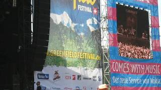 Cataract live Greenfield Festival Interlaken Switzerland - nothing left