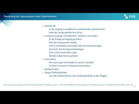 BWL WS2021 2022 - Lebensphasen eines Unternehmens