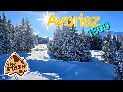 Vacances à Avoriaz 1800 - Snowboard - The Stash - Snowparc La Chapelle