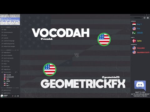 VOCODAH 🇺🇸 vs GEOMETRICKFX 🇺🇸 | Final | Discord Battle #3