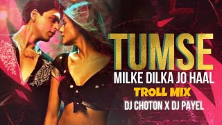 Download lagu Tumse Milke Dilka Jo Haal X Babu (Troll Mix) - DJ Choton X DJ Payel I Sharukh Khan | Main Hoon Na mp3