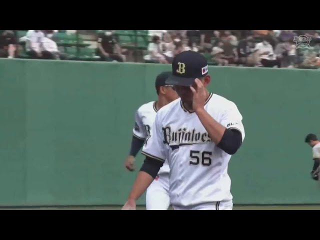 【ファーム】バファローズ・小木田敦也 ランナーを背負うも無失点で切り抜ける!! 2022年5月21日  オリックス・バファローズ 対 阪神タイガース