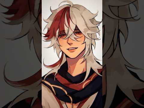 i’m down Kazuha… hehe #genshinimpact #kazuha #scaramouche