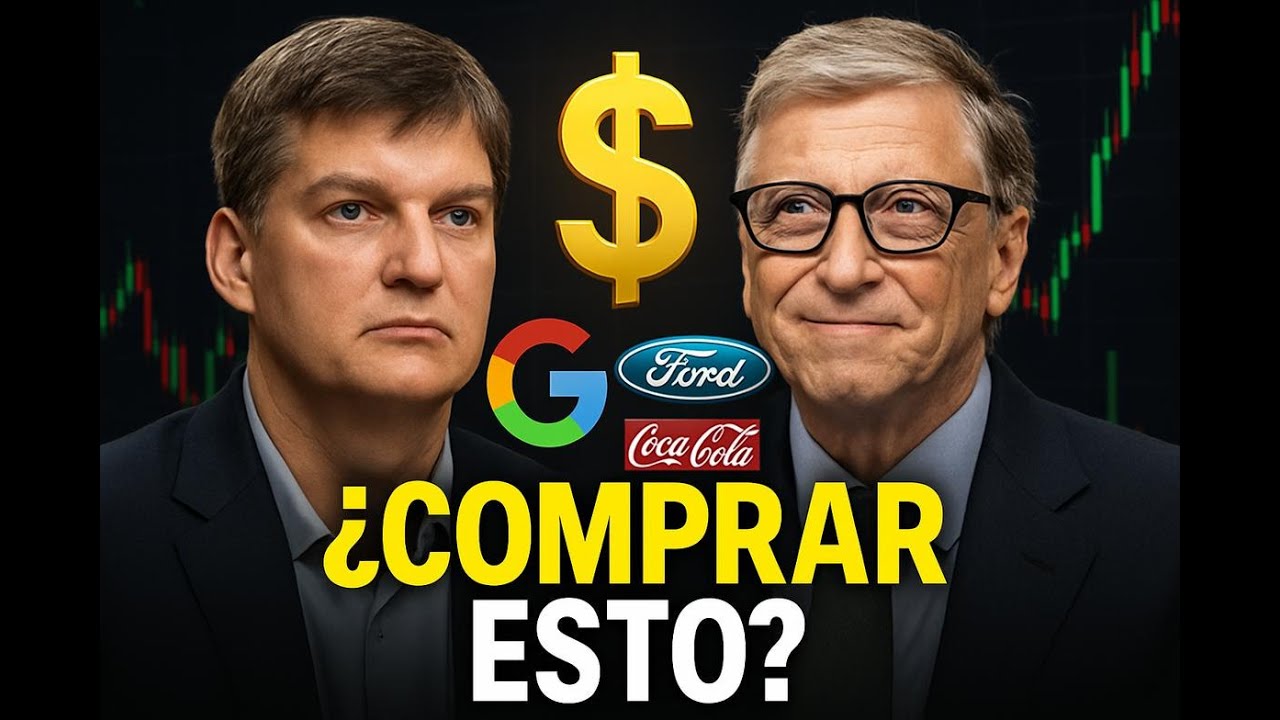 Burry y Gates COMPRAN ESTO: La jugada maestra antes de la Fed