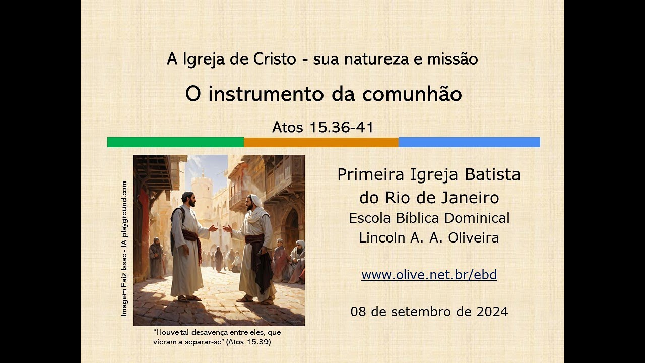 O instrumento da comunhão