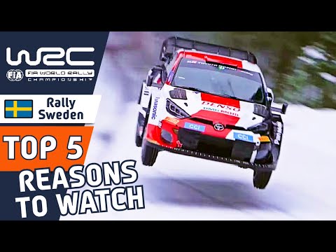 TOP 5 Reasons to Watch WRC Rally Sweden 2022