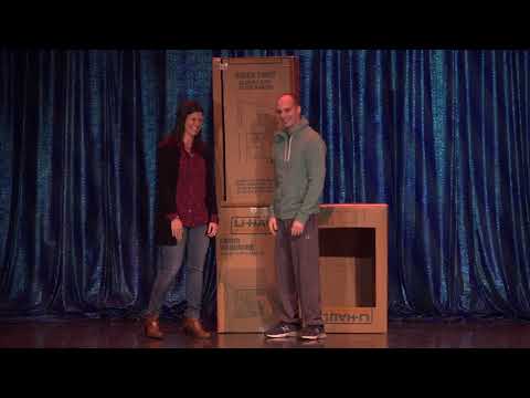 Peter Ross performs Andrew Mayne's "In Half"