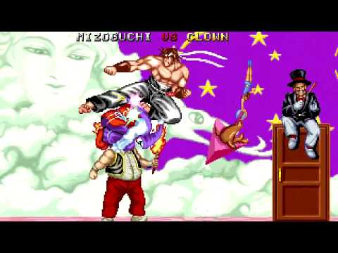 Fighter's History (Arcade) Playthrough as Mizoguchi