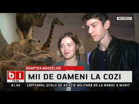 STIRI B1 TV - NOAPTEA MUZEELOR, MII DE OAMENI LA COZI