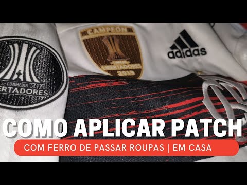 HOW TO APPLY A PATCH TO A FOOTBALL SHIRT