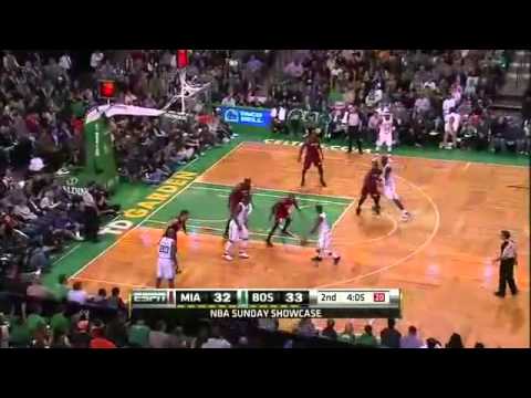 Rajon Rondo Triple-Double vs Miami Heat 2010/2011 - Highlights 11 pts,10 reb,10 ast