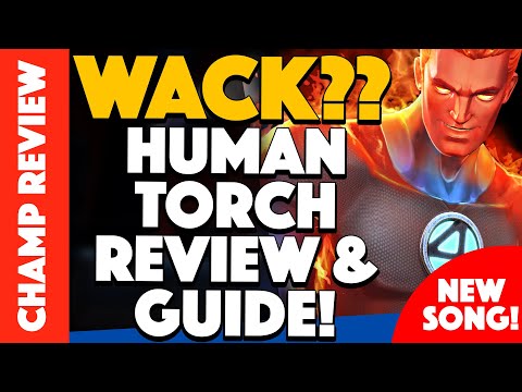 HUMAN TORCH MCOC Champion Review: New MUSIC!