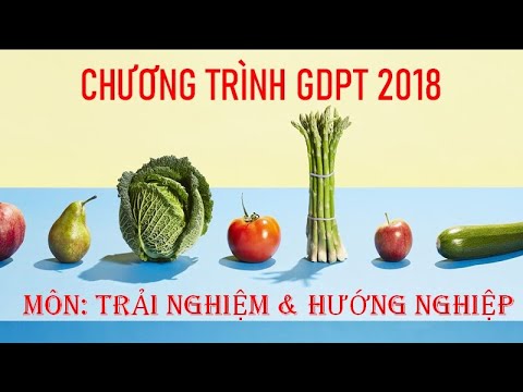 Chương trình GDPT 2018 - Hoạt động trải nghiệm-Hướng nghiệp