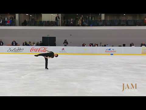 Tomoki Hiwatashi (USA) bronze medalist at the Trialeti Trophy 2025 tournament /JAMnews English