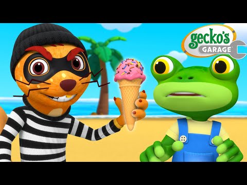 Never Trusted Weasel from the Ge-cko! | Gecko's Garage | Truck Cartoons for Kids