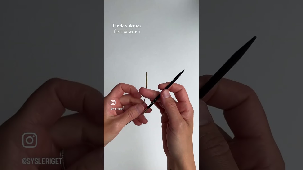 How to: Asembling Lantern Moon Knitting Needles