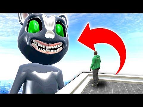 We Created MECHA CARTOON CAT In GTA!? (UPGRADED Cartoon Cat!) - GTA 5 Mods Funny Gameplay
