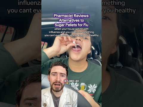 ⚠️ NATURAL SUPPLENTS that actually WORK for the Flu. Pharmacist reviews homeopathic remedy #flu