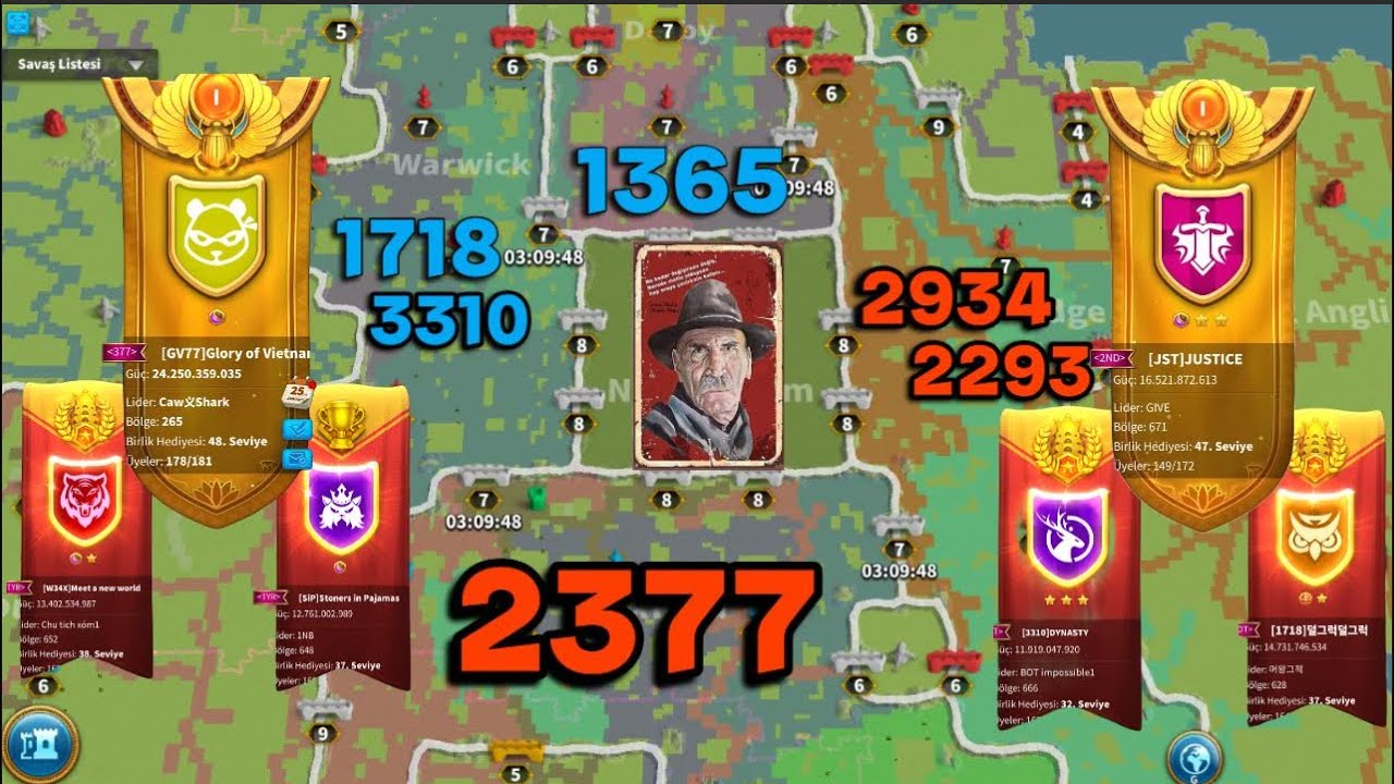 BARBAR ZİNCİRİ NEDİR? NASIL KESİLİR? 2489 vs 1960 ! FENEEEEEEEERR  #4 - Rise of Kingdoms