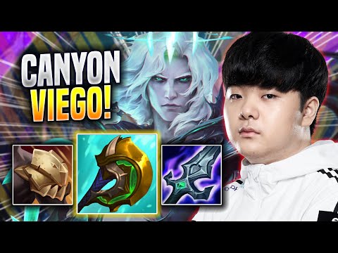 CANYON IS A GOD WITH VIEGO! - DK Canyon Plays Viego JUNGLE vs Elise! | Season 2023