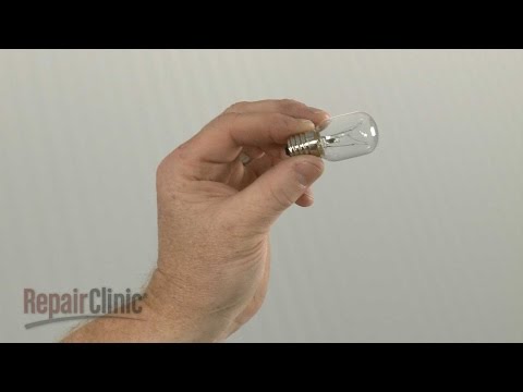 Whirlpool Microwave Replace Light Bulb, Bottom Panel #8206232A